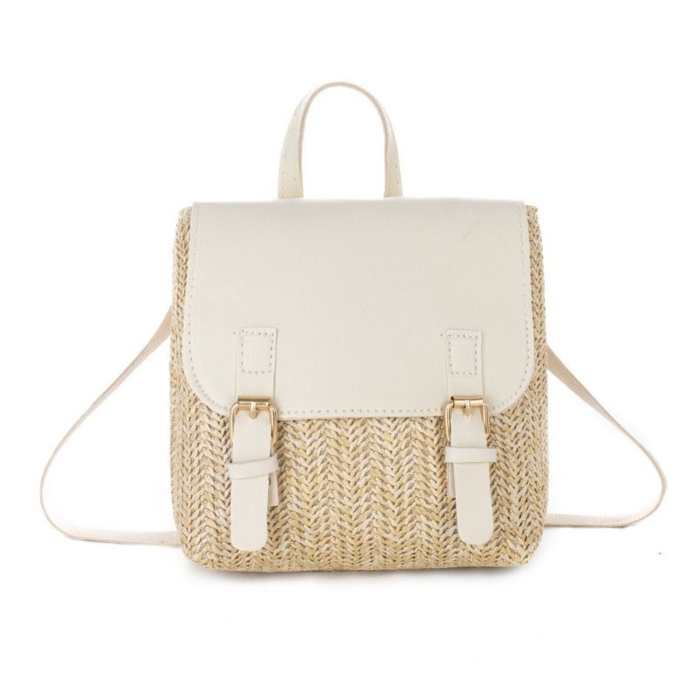 Luxury Bags Vintage - حقيبة ظهر متعددة الاستخدامات من الجلد