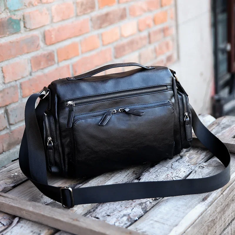 Luxury Bags That Fit Laptop - العلامة التجارية الفاخرة الرجال حقيبة ساعي