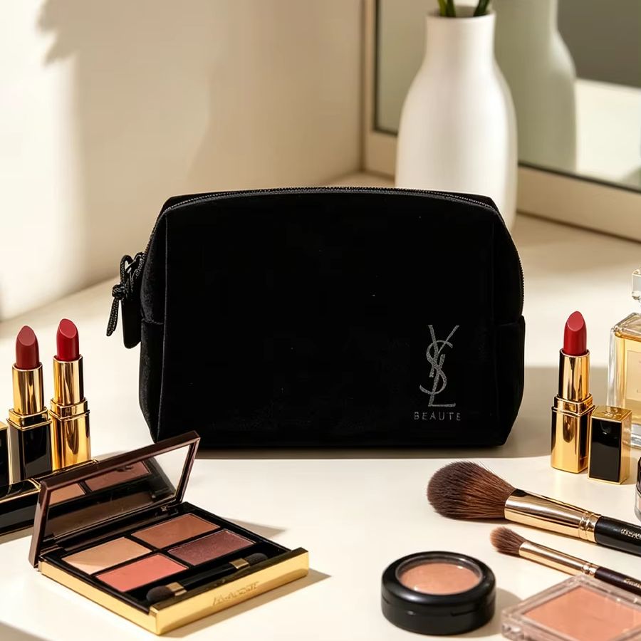 حقيبة تخزين مستحضرات التجميل م - مراجعة Luxury Bags Ysl وسعره