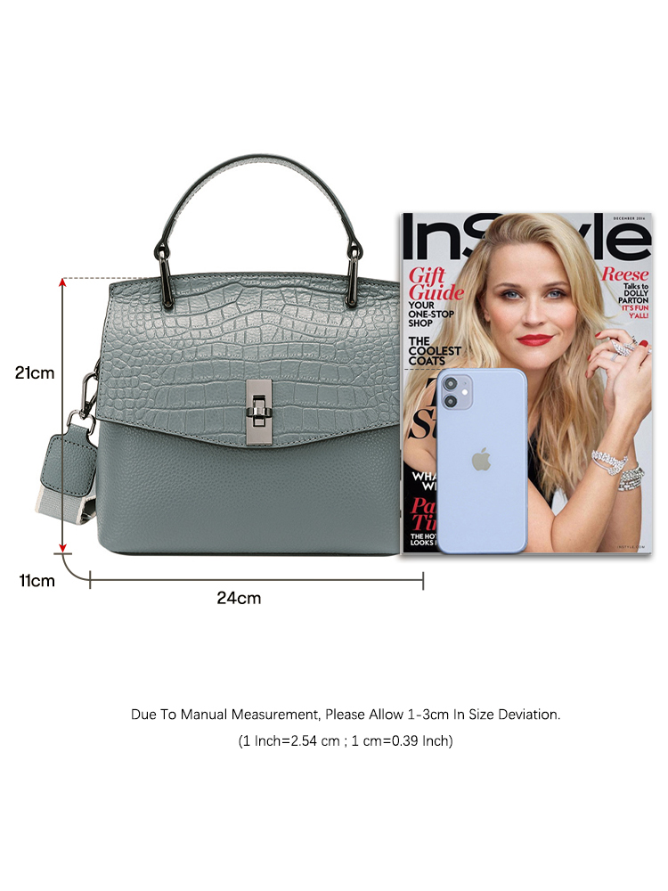 حقيبة يد من الجلد الطبيعي للنس - مراجعة Luxury Bags Vintage وسعره