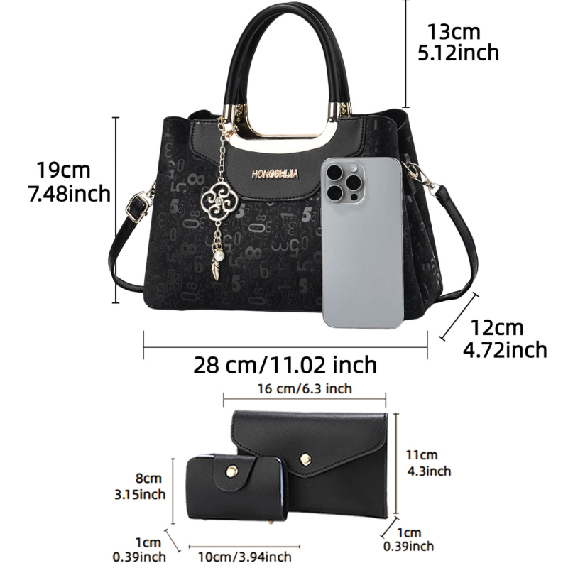 مجموعة حقائب يد نسائية من 3 قط - مراجعة Luxury Bags & Leather Repair Of Atlanta Reviews وسعره
