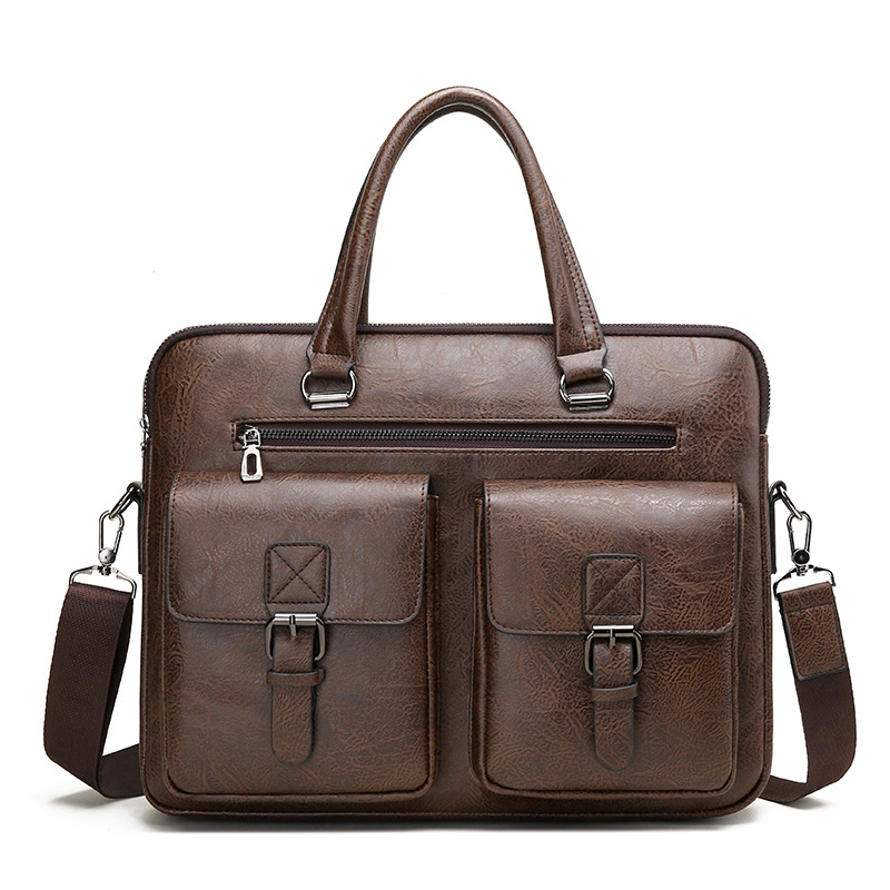 بو الجلود حقيبة الأعمال للرجال - مراجعة Luxury Bags That Fit Laptop وسعره