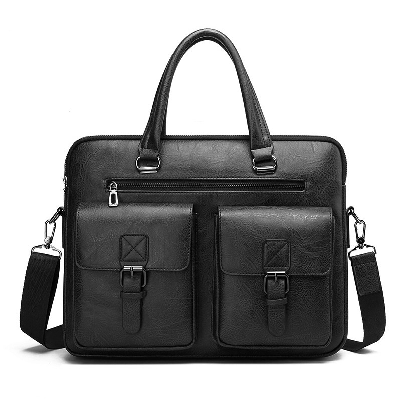 بو الجلود حقيبة الأعمال للرجال - مراجعة Luxury Bags That Fit Laptop وسعره