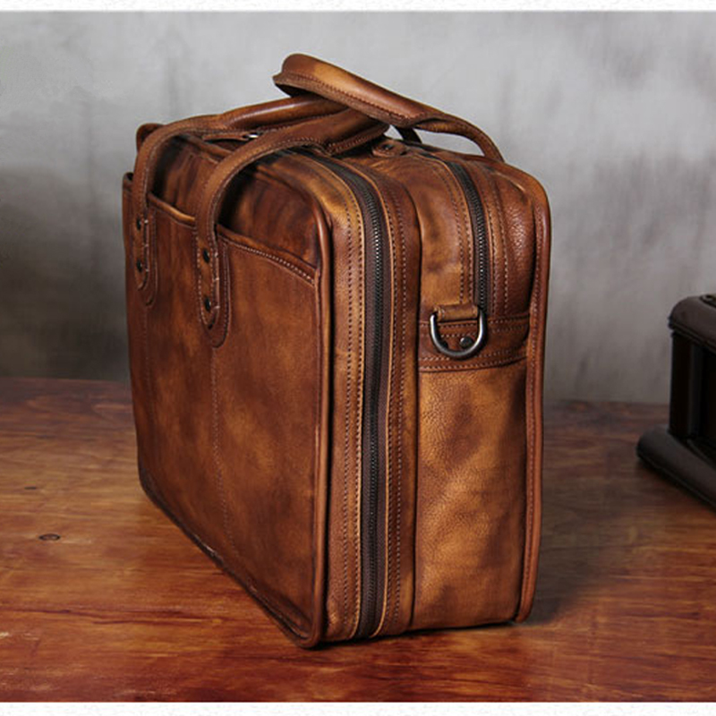 حقيبة يد رجالية فاخرة من الجلد - مراجعة Luxury Bags That Fit Laptop وسعره