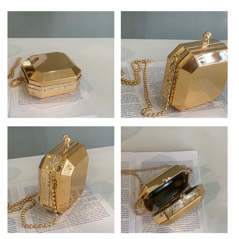 صغيرة فاخرة الذهب مساء حفلة مخ - مراجعة Luxury Bags With Zipper وسعره