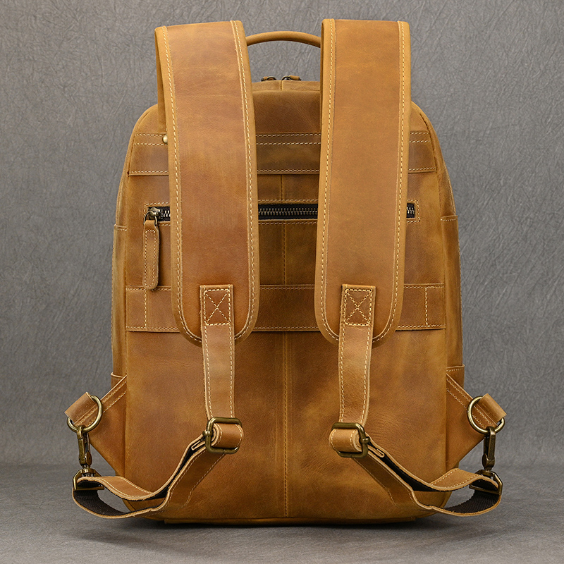 حقيبة ظهر جلدية عصرية للرجال ح - مراجعة Luxury Bags That Fit Laptop وسعره