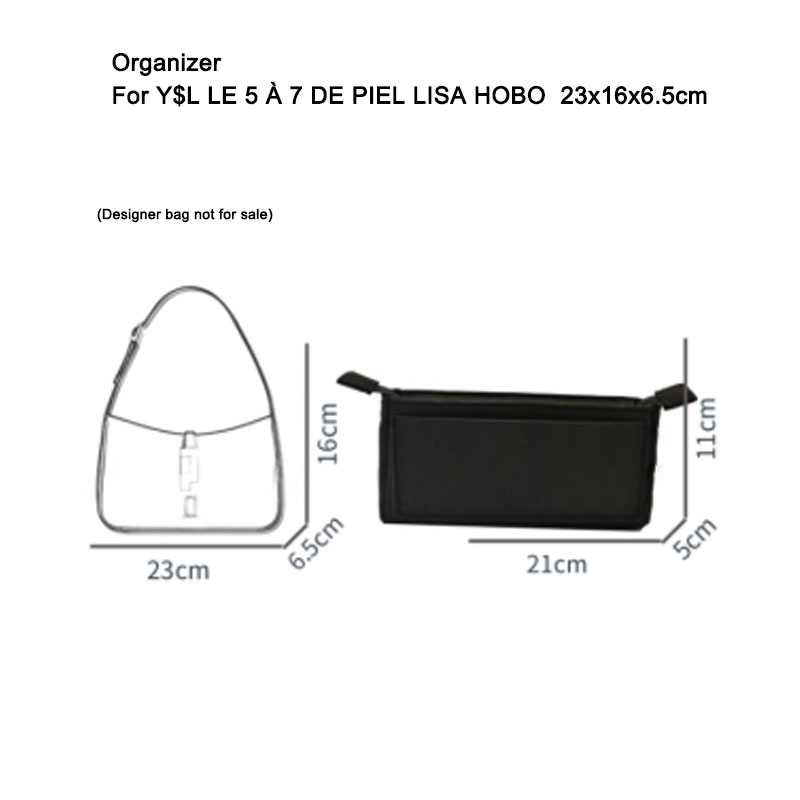 منظم حقيبة يد من اللباد لحقيبة - مراجعة Luxury Bags Ysl وسعره